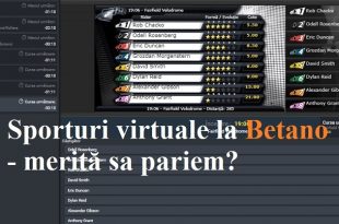 Sporturi virtuale la Betano - merită sa pariem?
